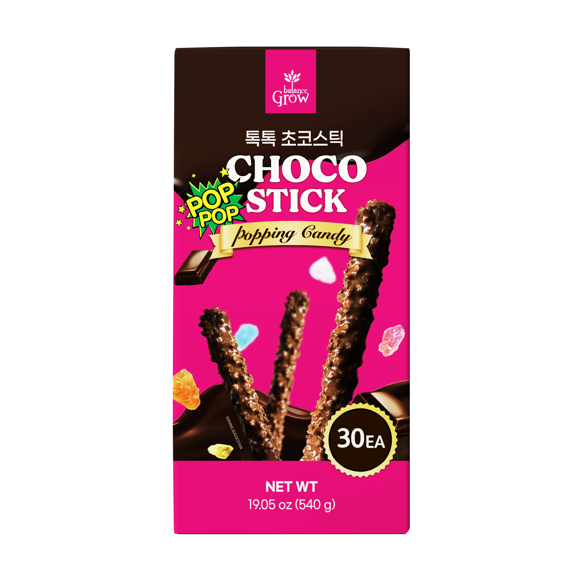 Balance Grow Popping Choco Stick