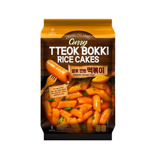 Balance Grow Tteok Bokki Rice Cakes - Curry