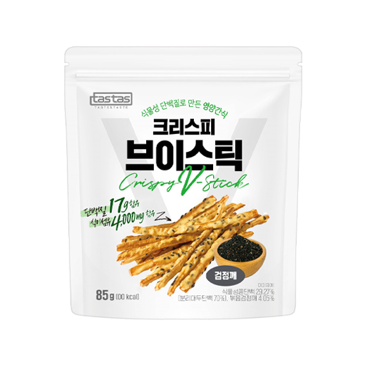 TASTAS CRISPY V-STICK BLACK SESAME FLAVOR