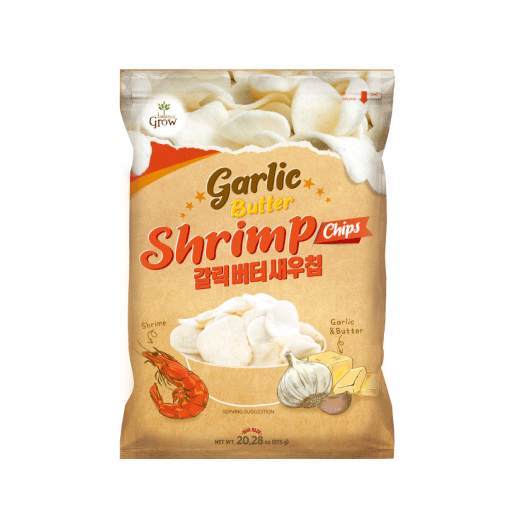 Garlic Butter Flavored Shrimp Chips