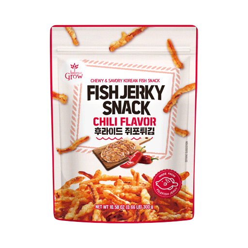 Fish Jerky Snack Chili Flavor